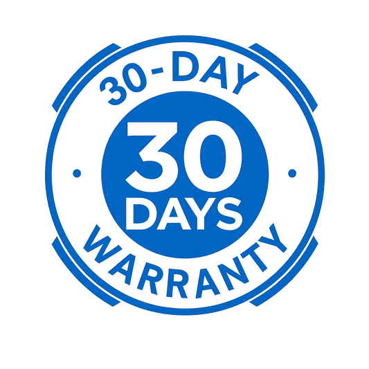 Free 30-Day Warranty